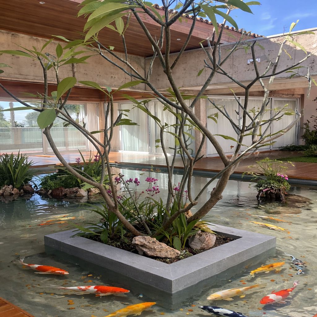 Lago Koy da Casa de Alto Padrão